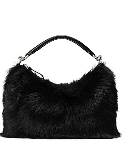 Lauren Ralph Lauren Shearling Small Blaike Shoulder Bag by Ralph Lauren