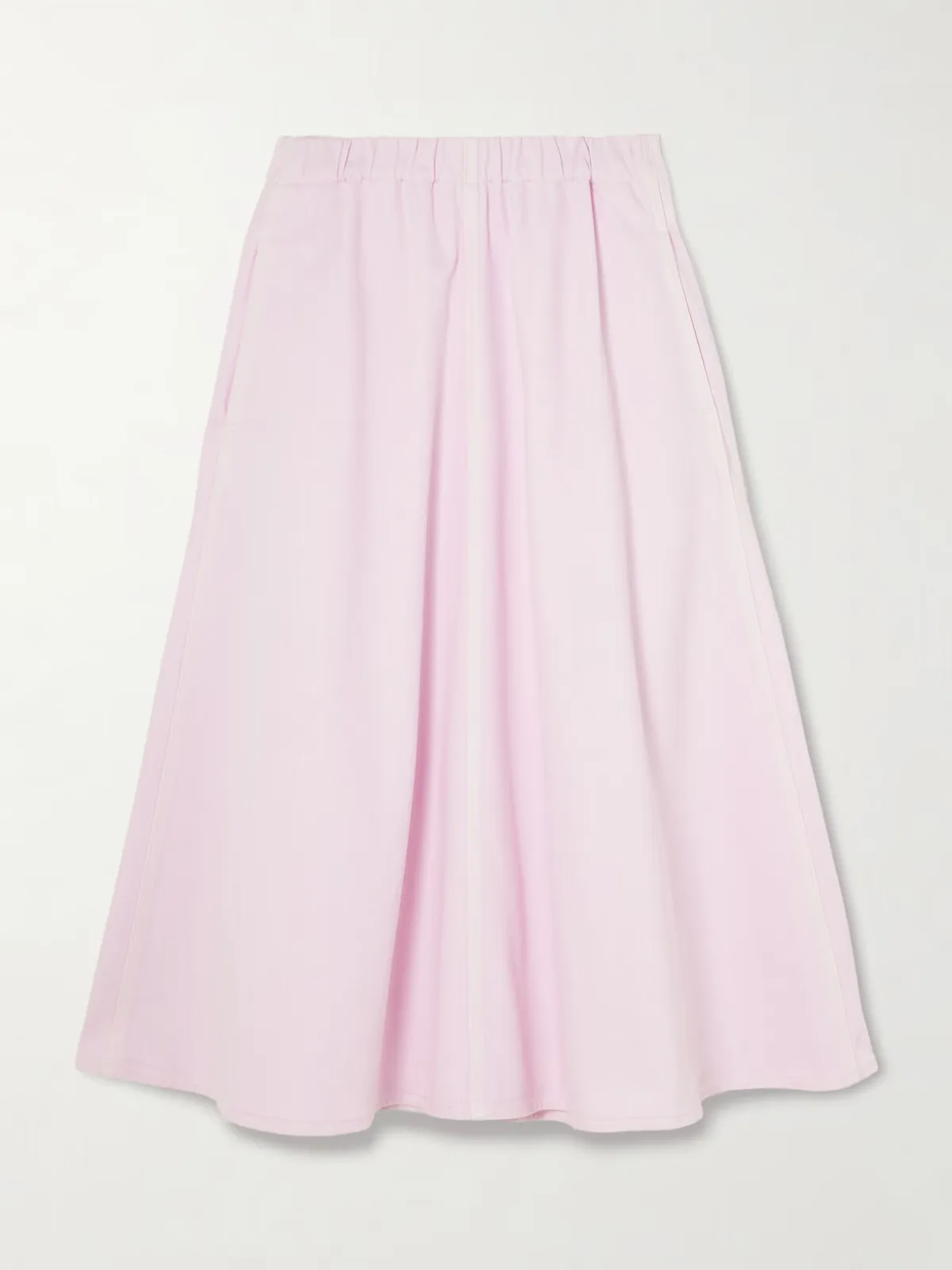 - + Maria Mcmanus Organic Denim Midi Skirt -