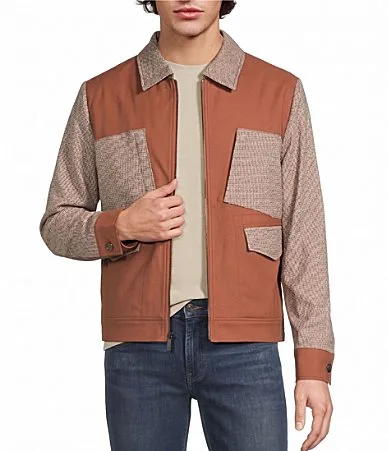 Retro Revival Collection Slim Fit Shirt Jacket by Murano
