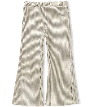 Pleated Metallic Pants by Sara Sara