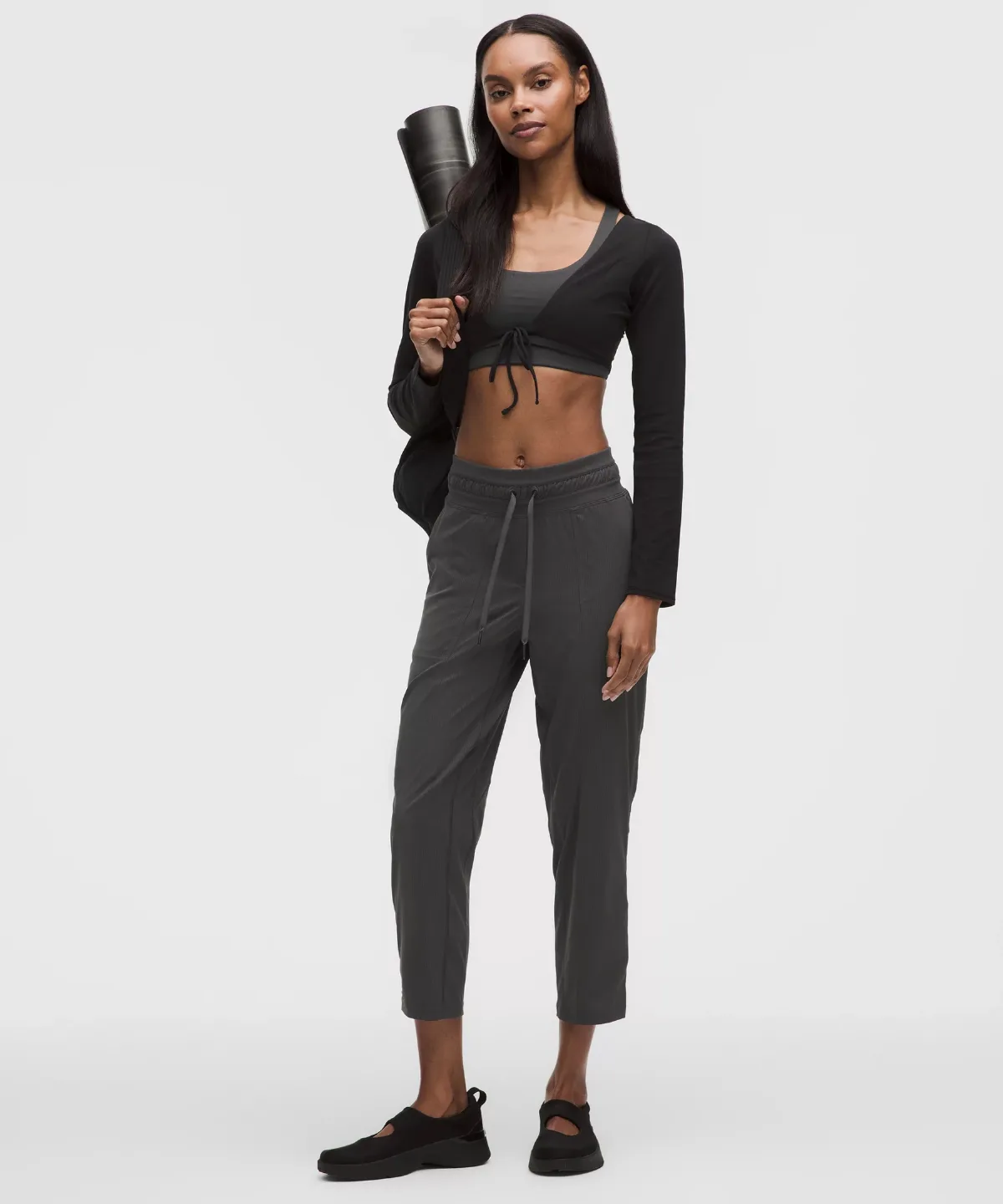 Dance Studio Mid-Rise Cropped Pant by Lululemon
