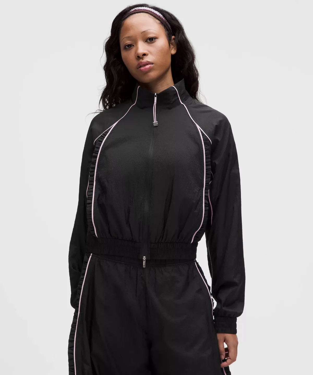 GANNI x Lululemon Ruffle-Trim Textured Jacket by Lululemon