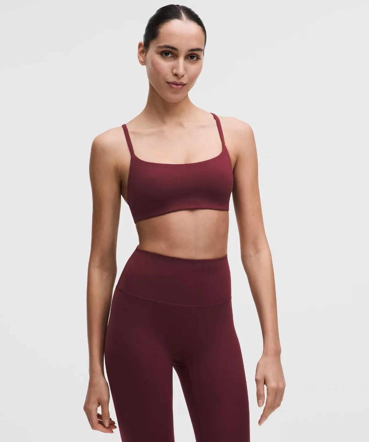Wunder Train Strappy Racer Bra by Lululemon