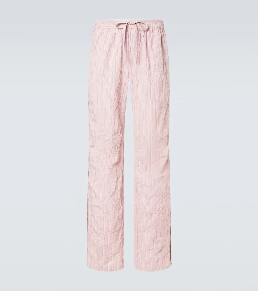 Striped Straight Pants by Dolce&Gabbana