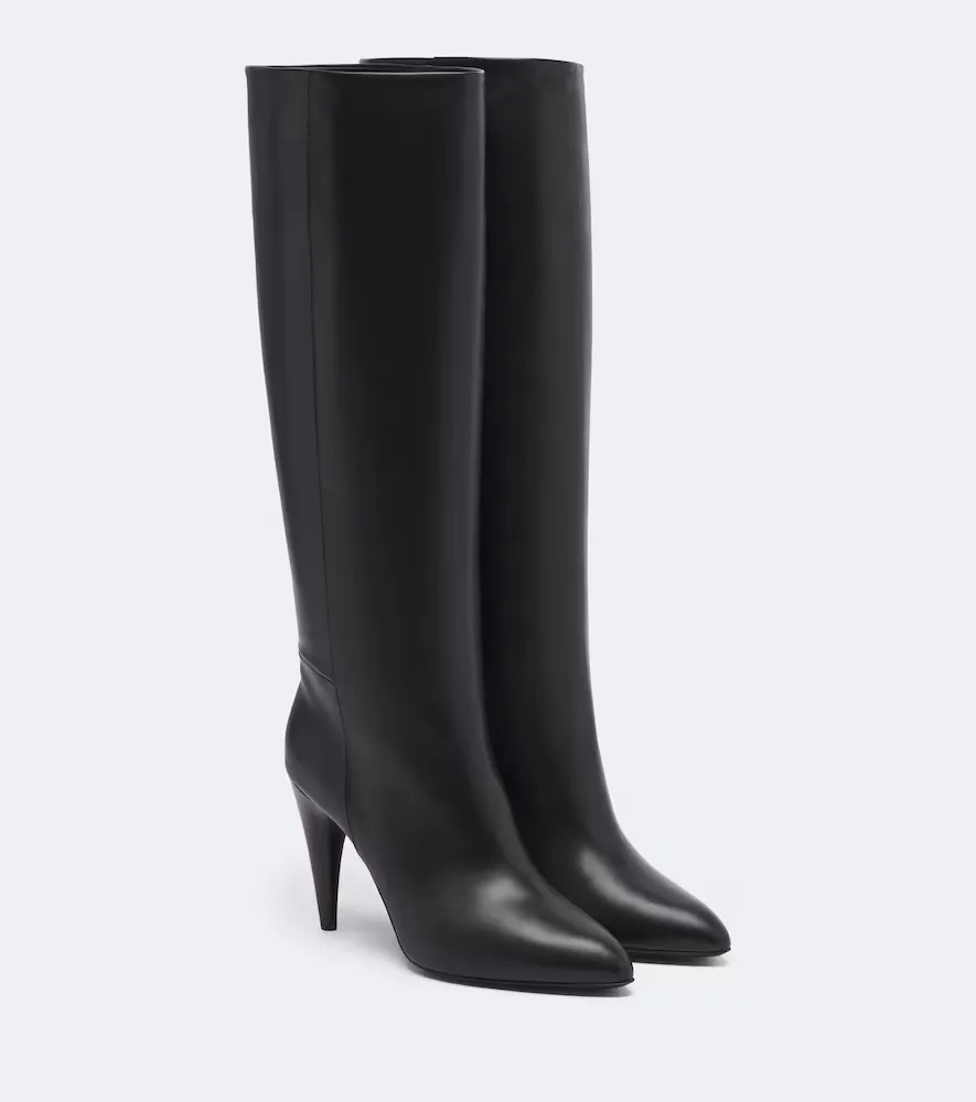 Jany Leather Knee-High Boots by Isabel Marant