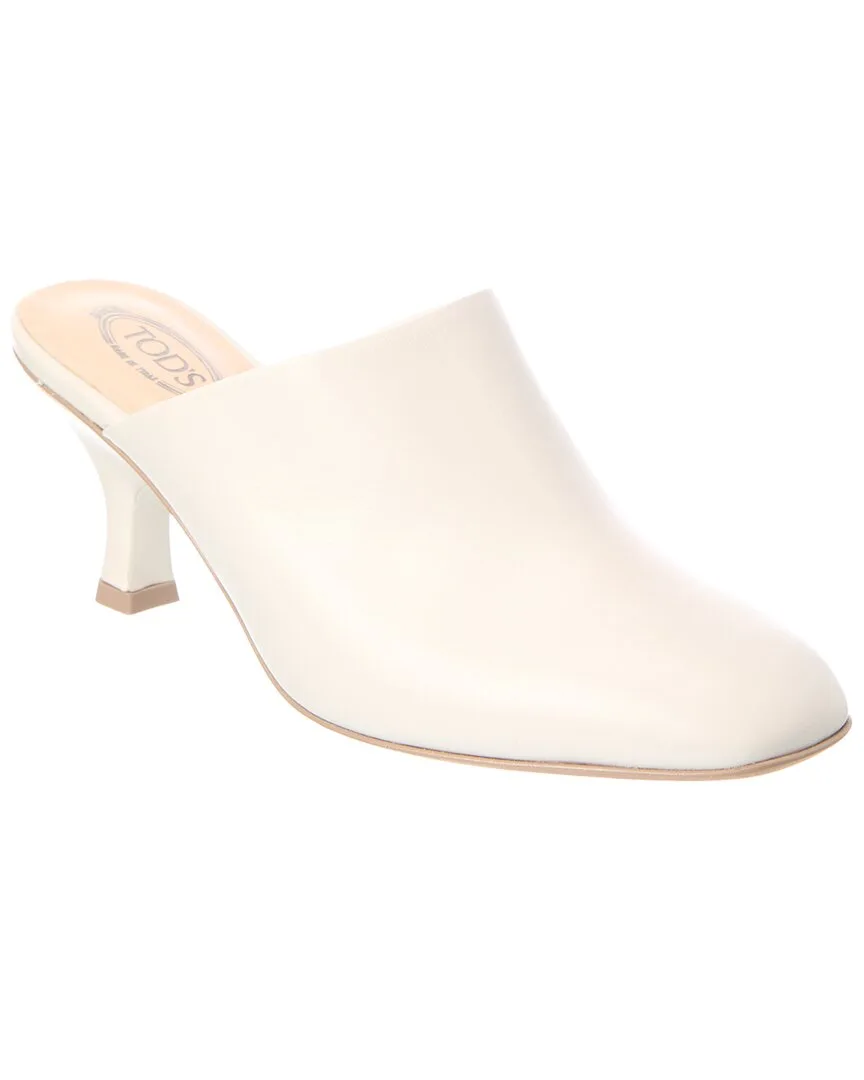 Leather Mule by Tod's