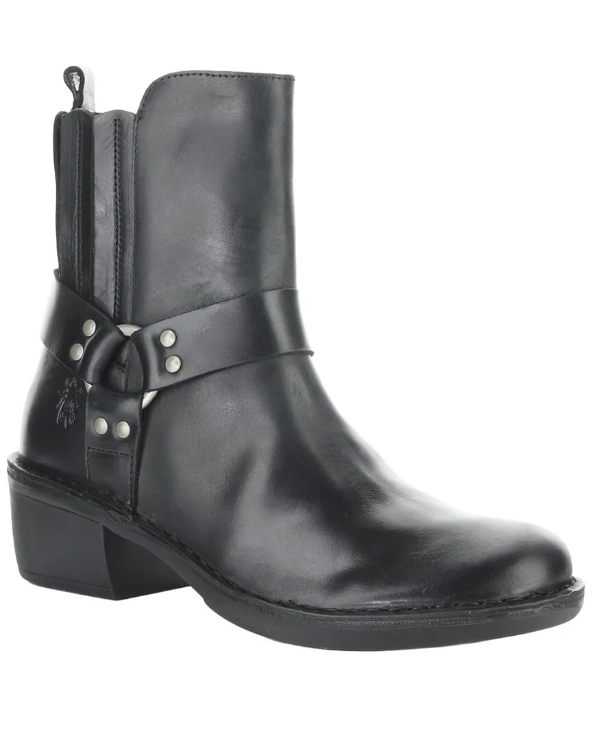 Mebi Leather Boot by Fly London
