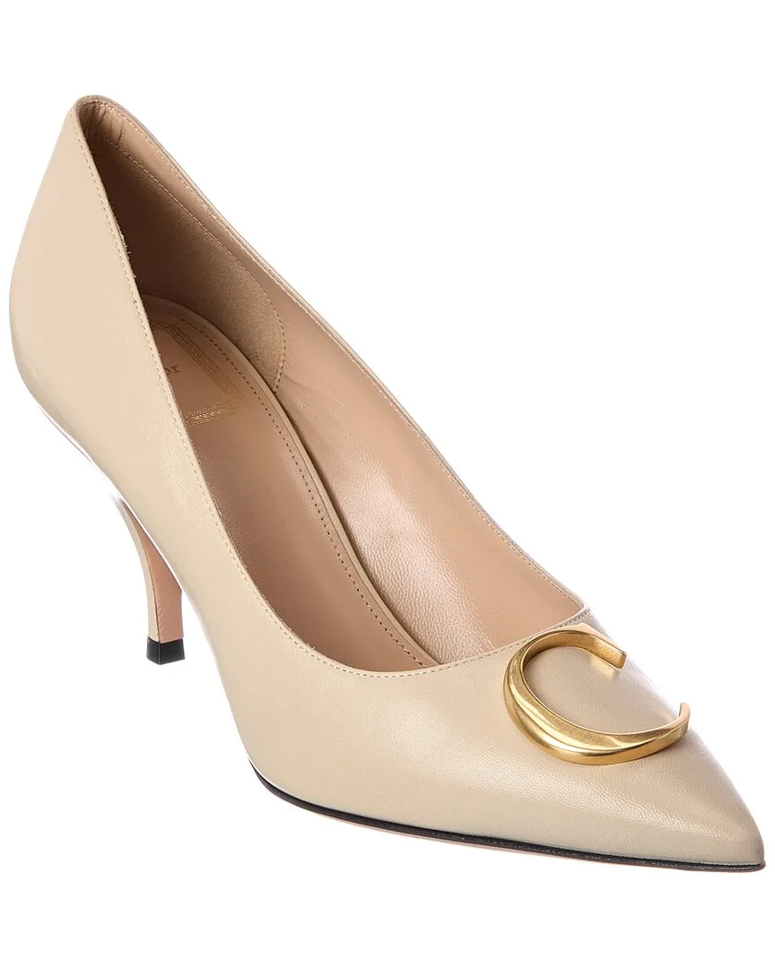 Initials Leather Pump by Dior