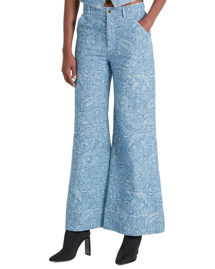 Francis Denim Wide Leg Trouser by Temperley