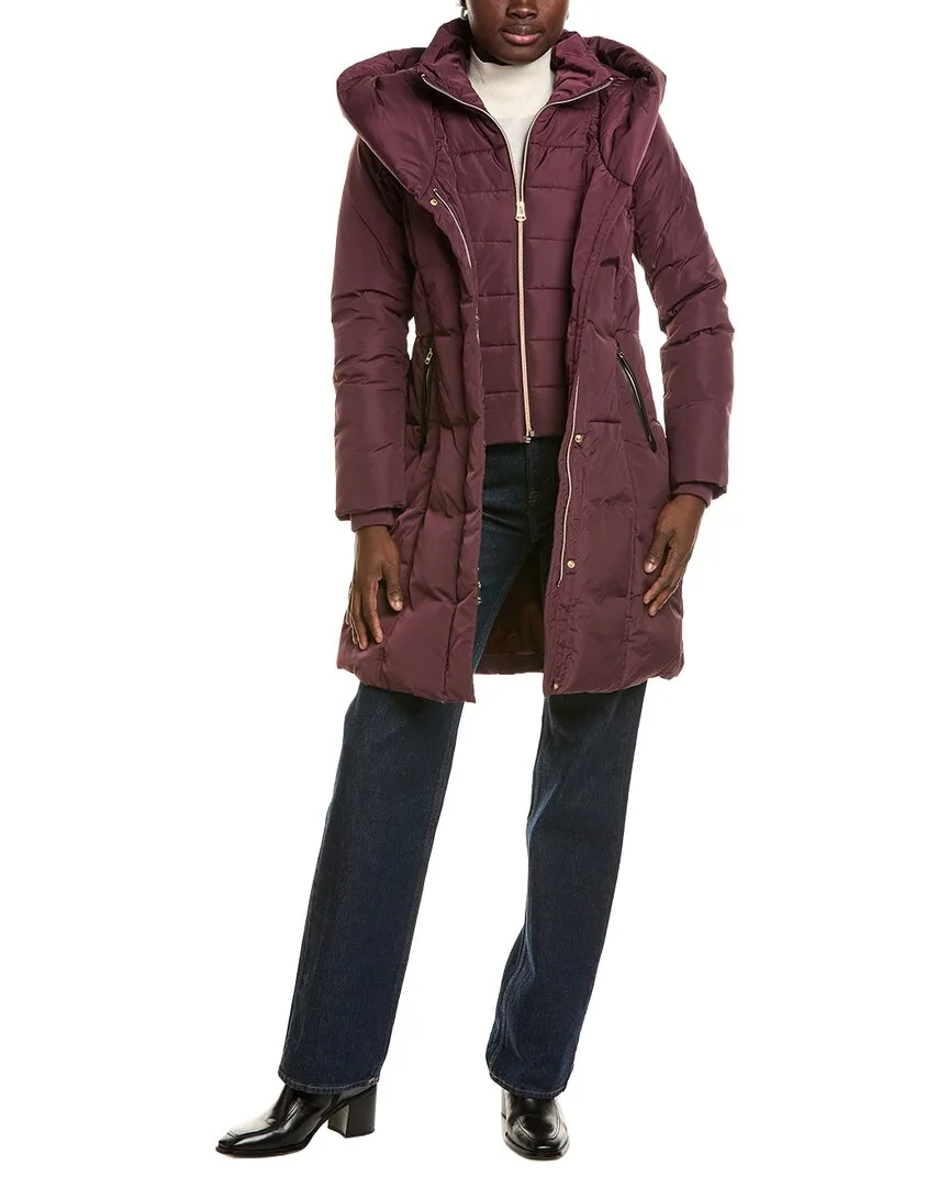 Taffeta Down Coat by COLE HAAN