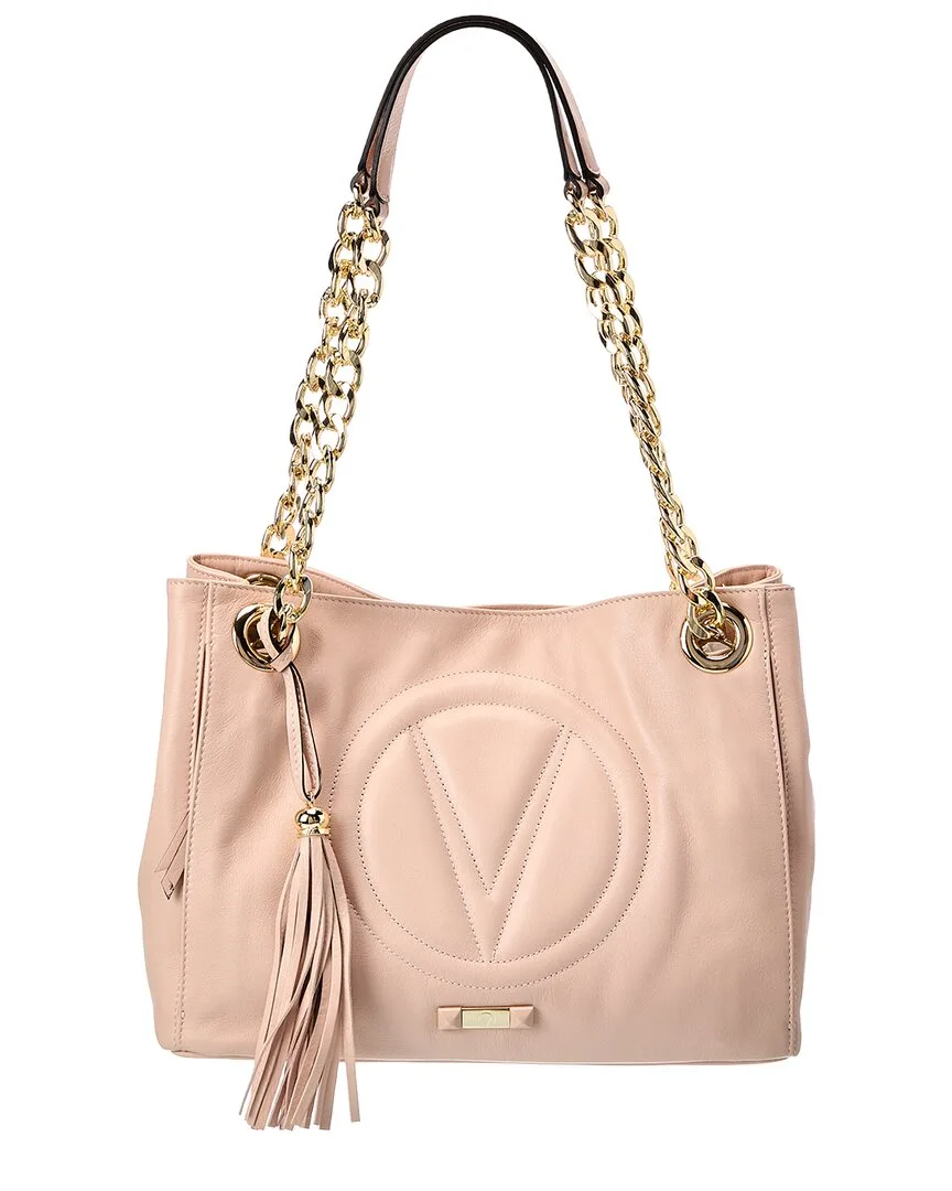 Luisa Signature Leather Shoulder Bag by Valentino by Mario Valentino