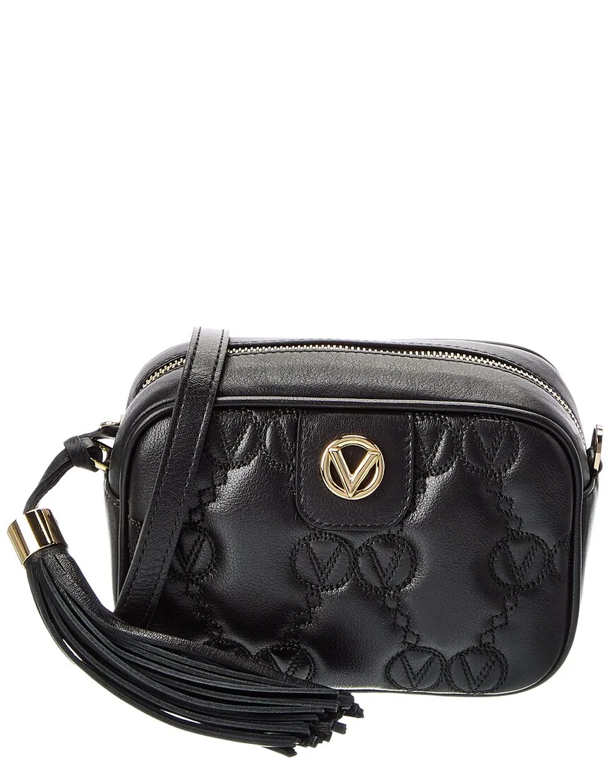 Amel Monogram Matelasse Leather Crossbody by Valentino by Mario Valentino