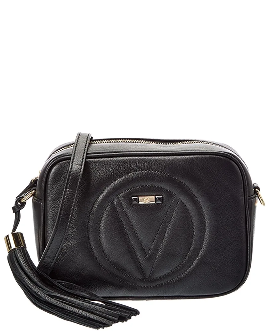 Mia Signature Leather Camera Bag by Valentino by Mario Valentino