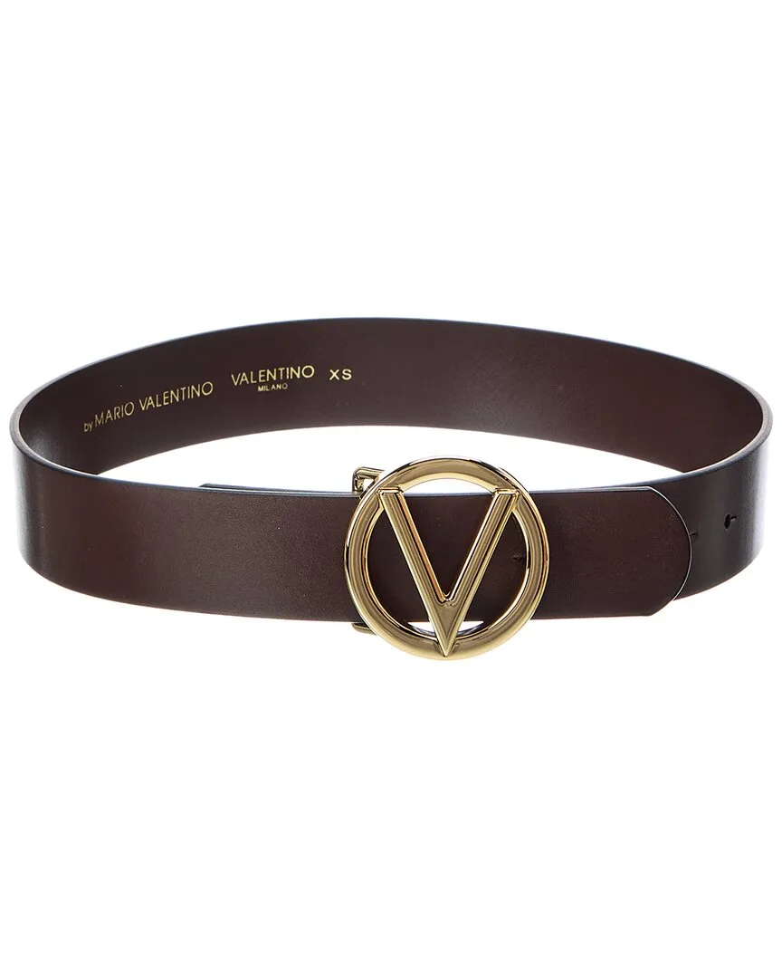 Giusy Leather Belt by Valentino by Mario Valentino