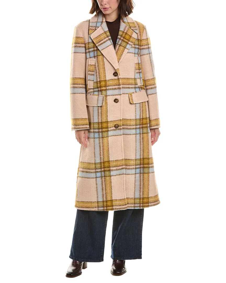 Maxi Single-Breasted Wool-Blend Boyfriend Jacket by Nvlt
