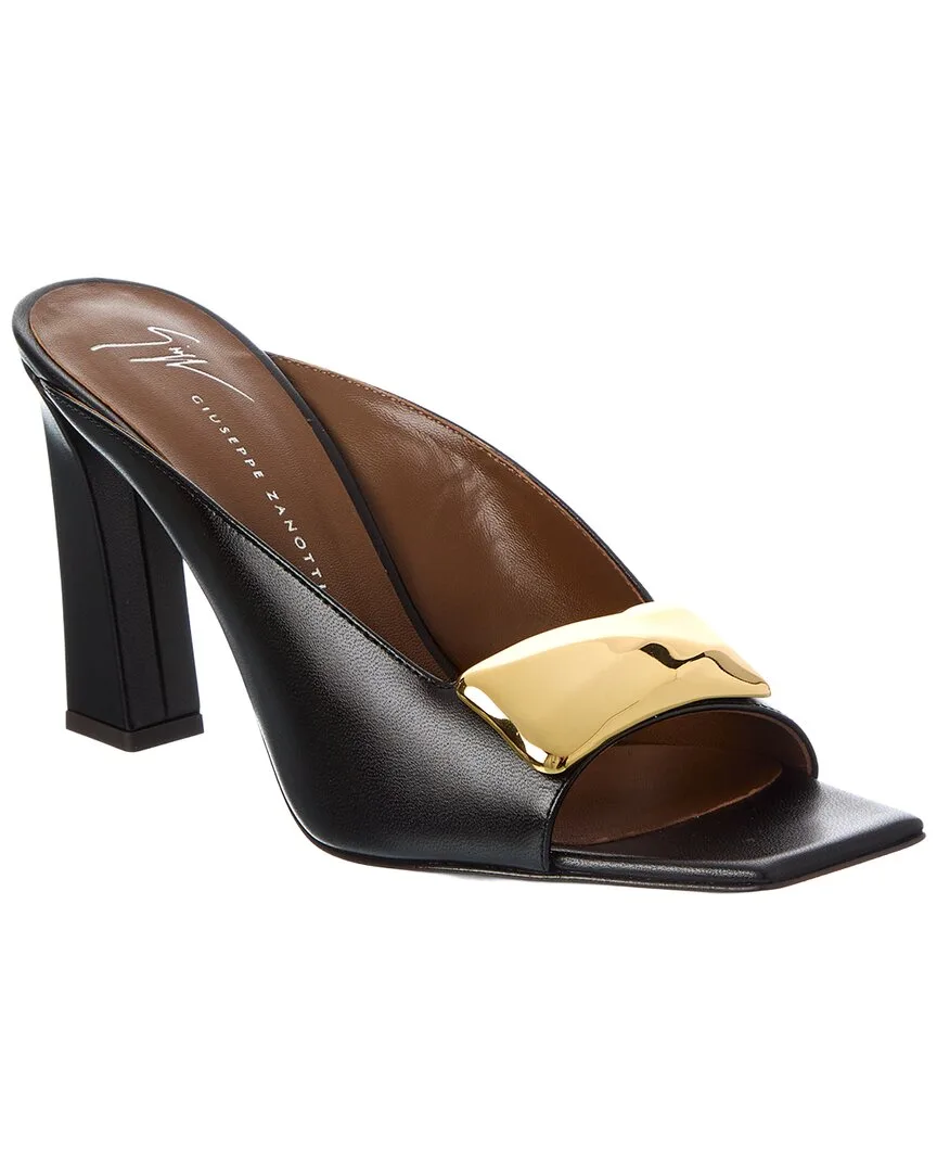 Mya 90 Leather Sandal by Giuseppe Zanotti