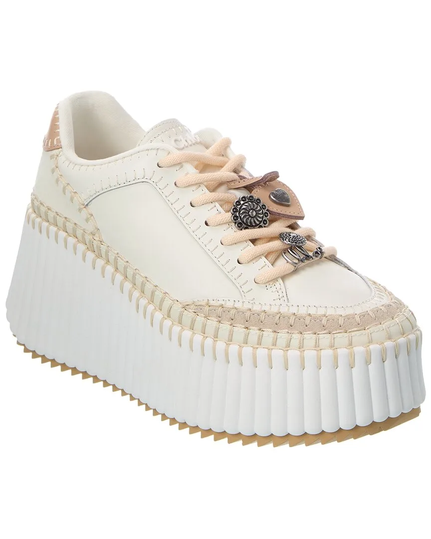 Nama Leather Platform Sneaker