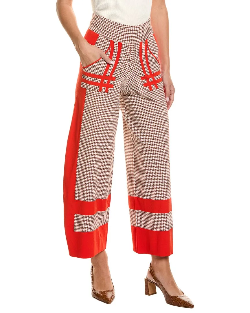 Orelie Knit Trouser by Temperley