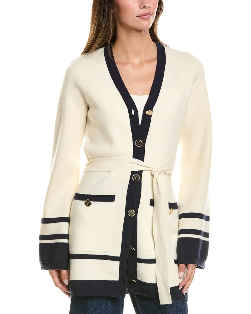 Ribera Wool Knit Jacket by Temperley