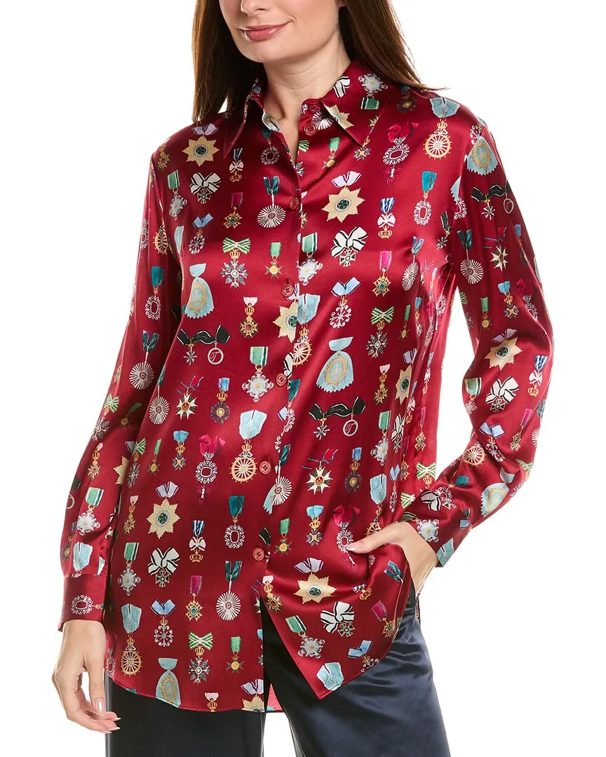 Gloriette Silk-Blend Shirt by Temperley