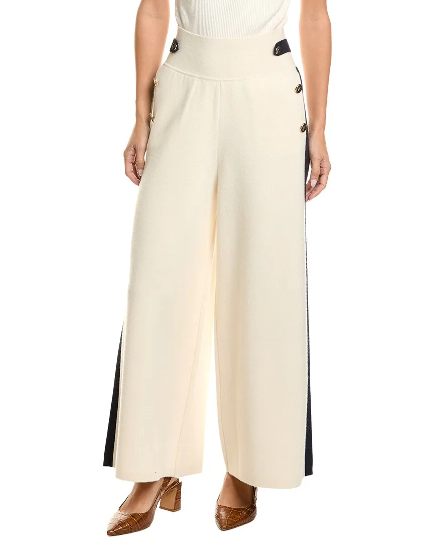 Ribera Wool Knit Trouser by Temperley