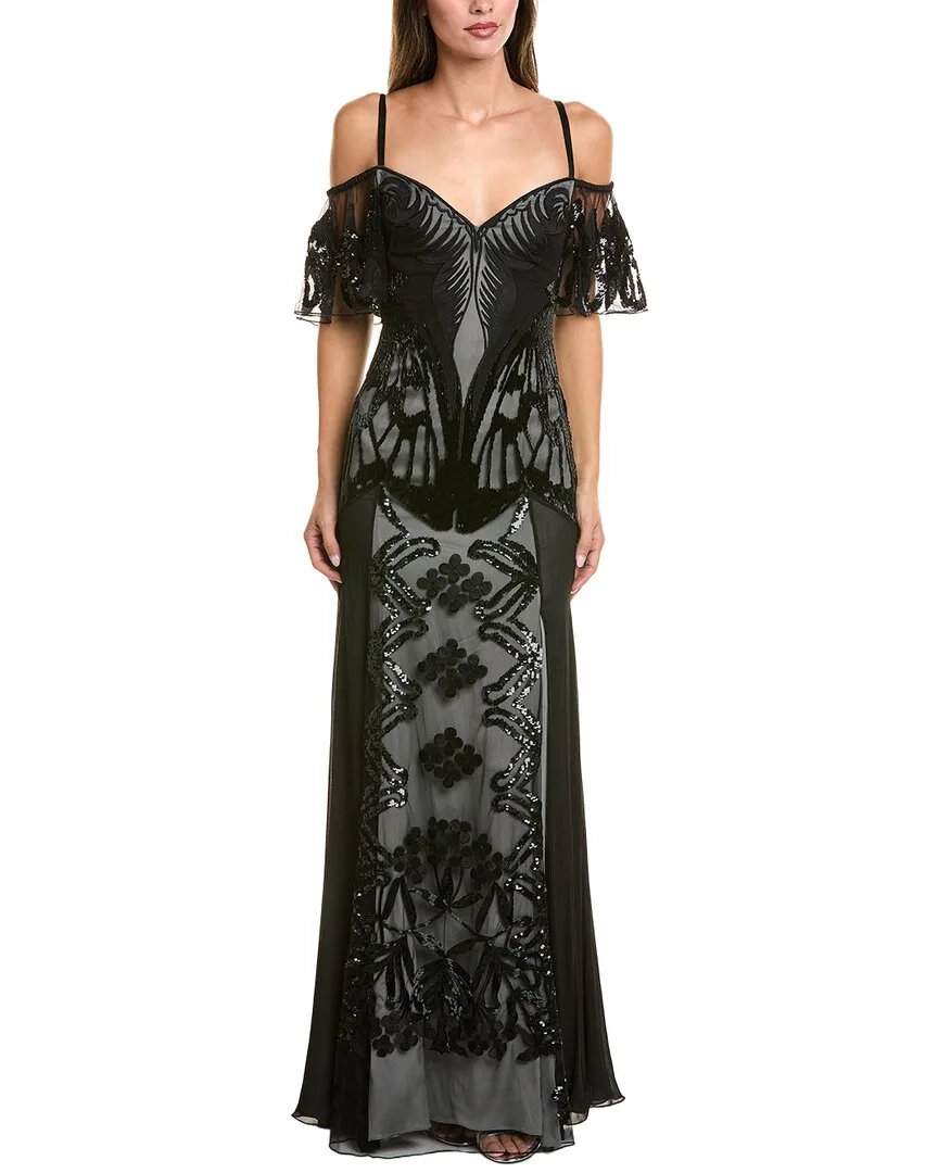 Inez Strappy Gown by Temperley