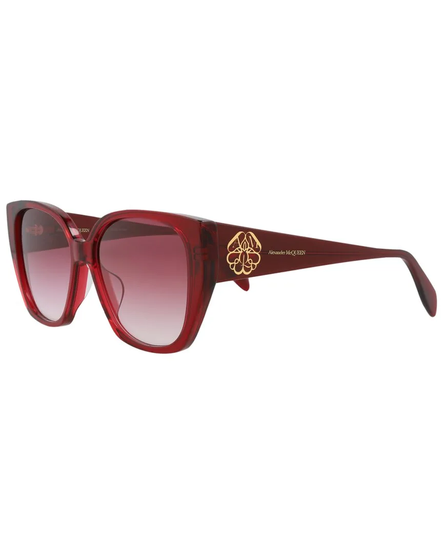 Am0284s 58Mm Sunglasses by Alexander McQueen