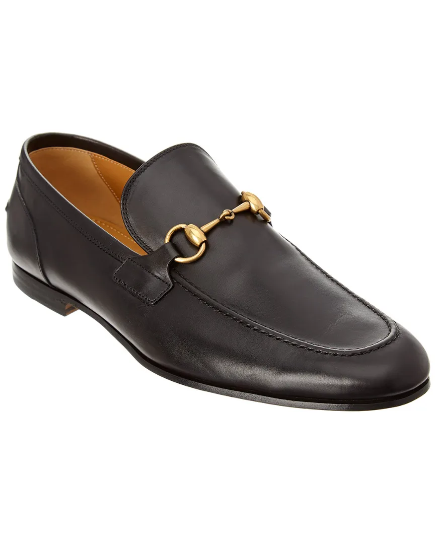 Jordaan Leather Loafer by Gucci