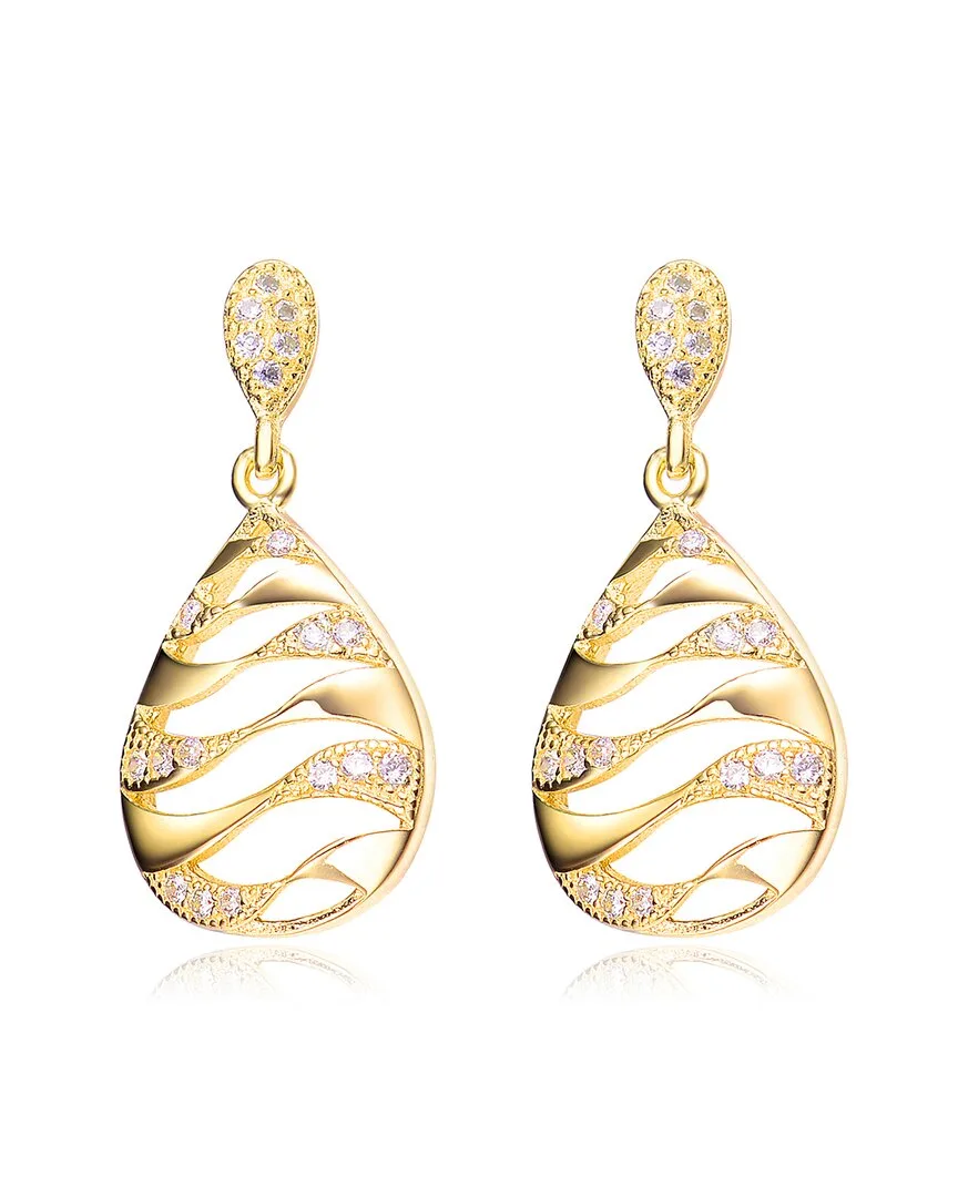14K Over Silver Earrings by Genevive