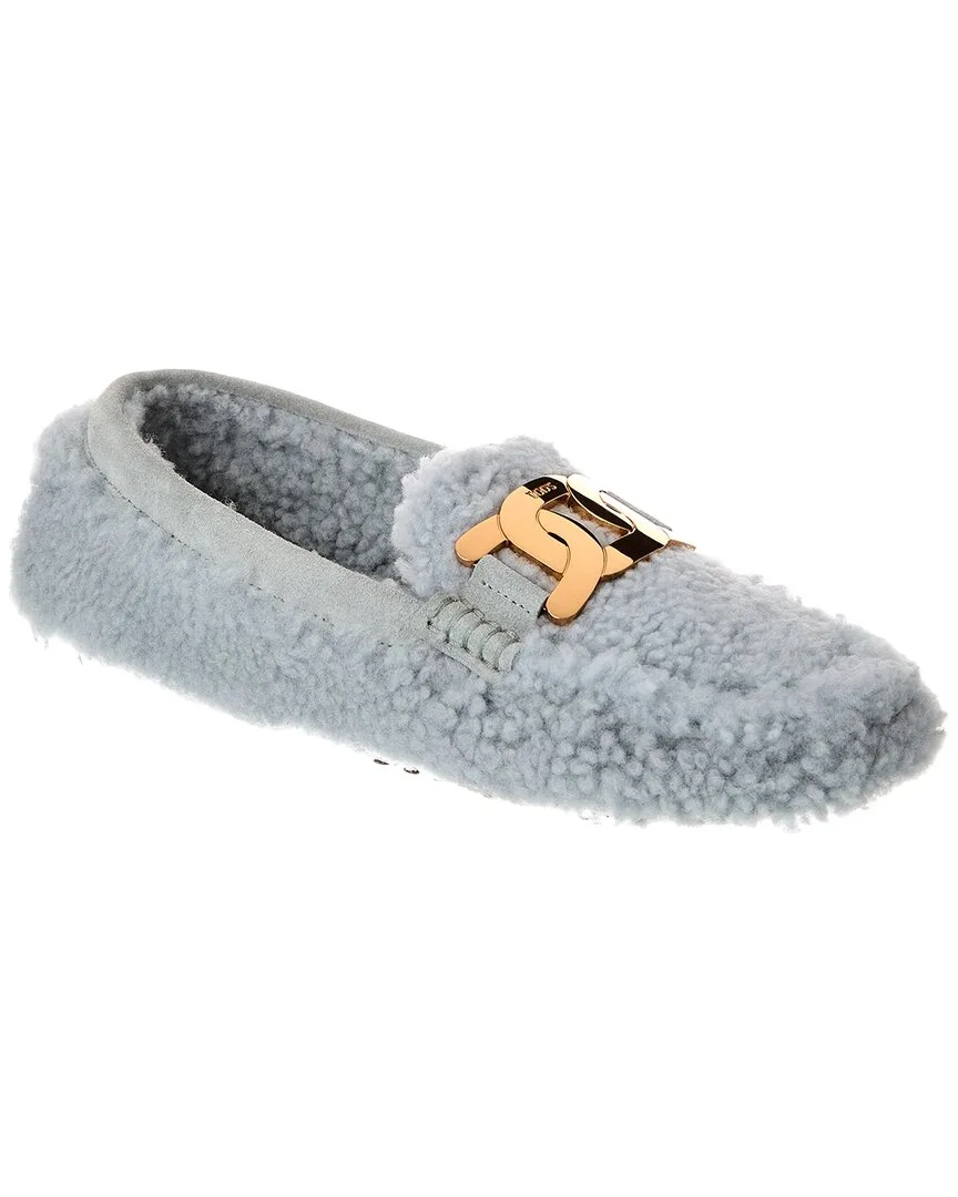 Gommini Shearling Loafer by Tod's