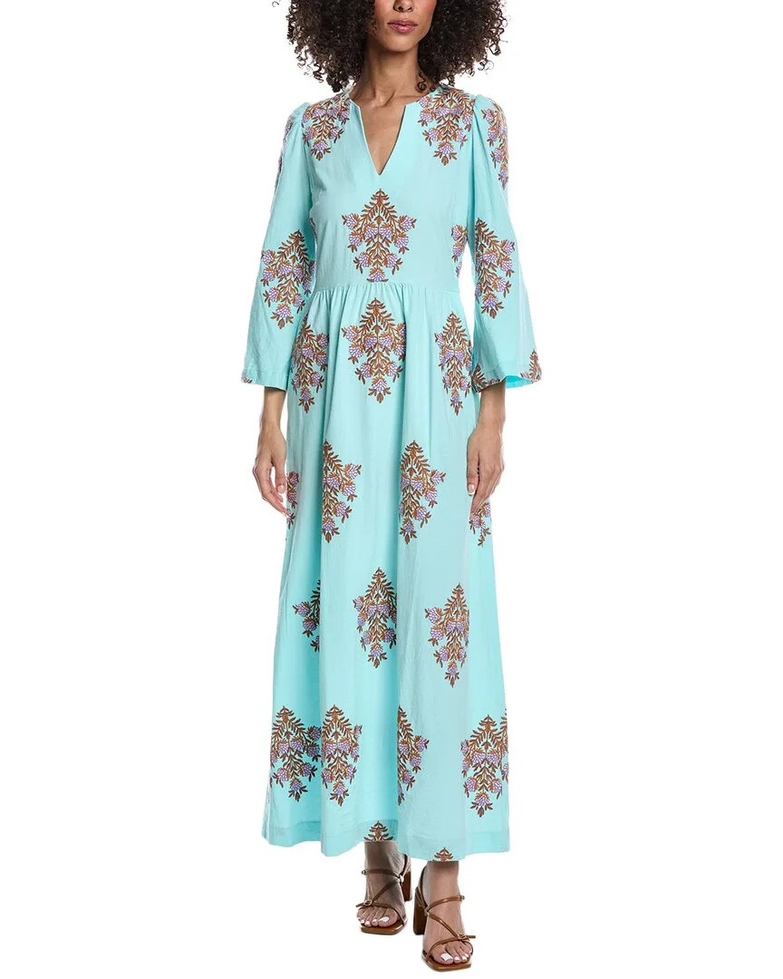 Lana Embroidered Maxi Dress by Tyler Be