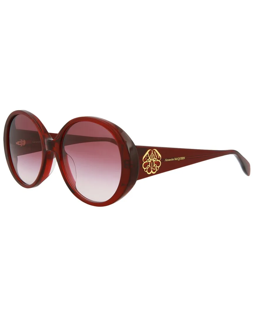 Am0285s 57Mm Sunglasses by Alexander McQueen