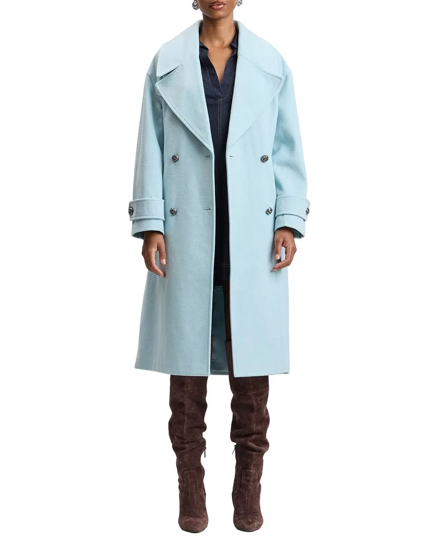 Oversized Crombie Coat by Avec Les Filles