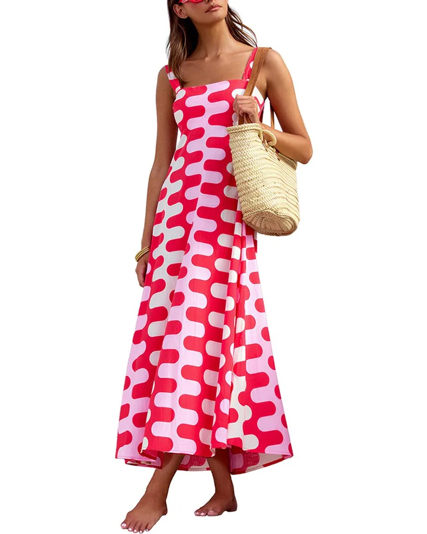 Printed Maxi Dress by Leon Gori