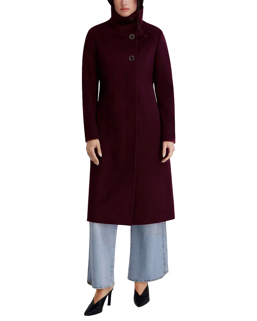 Wool-Blend Long Jacket by Kenneth Cole