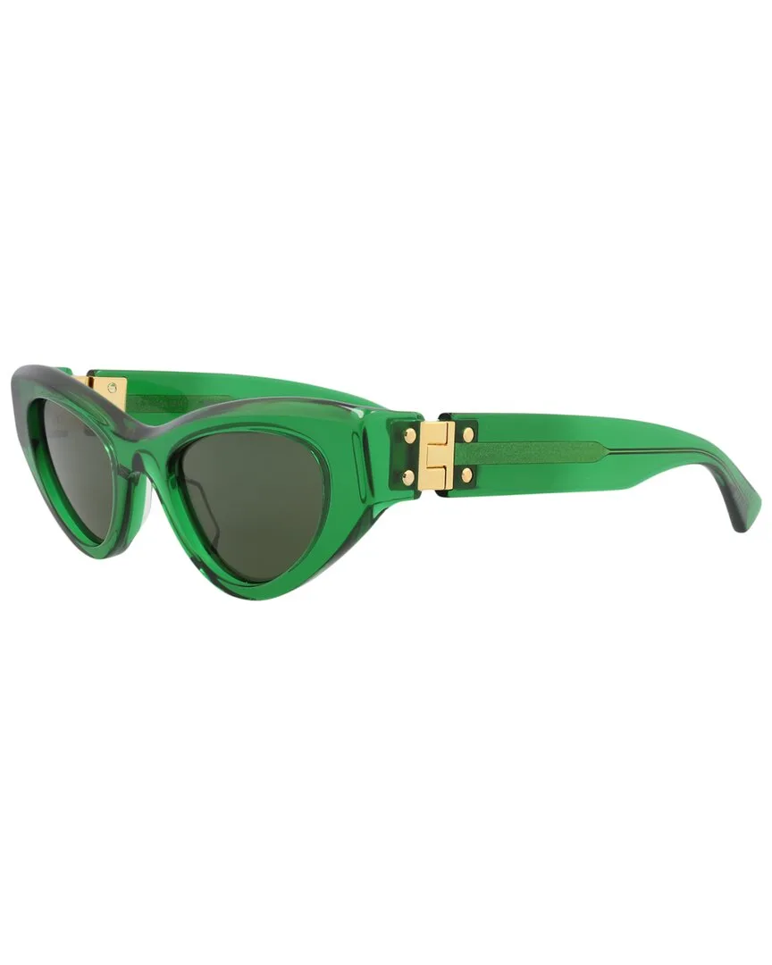 Novelty 49mm Sunglasses by Bottega Veneta