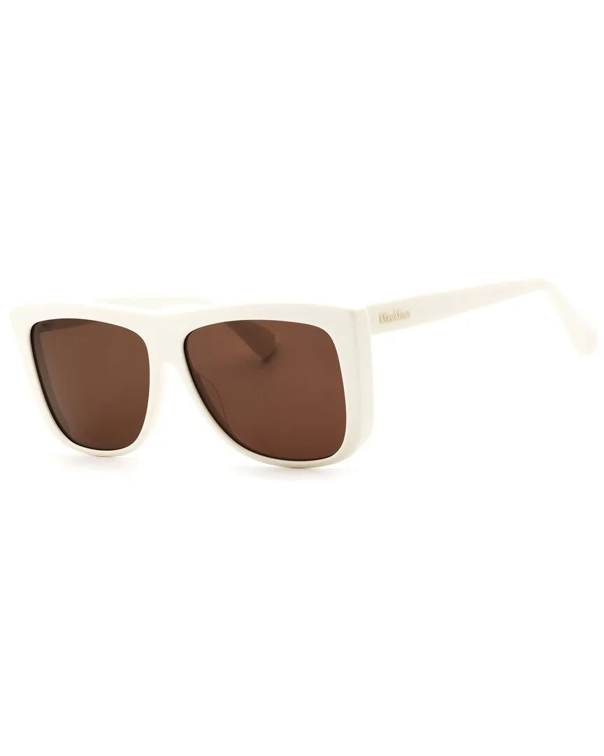 Mm0066 57mm Sunglasses by Max Mara