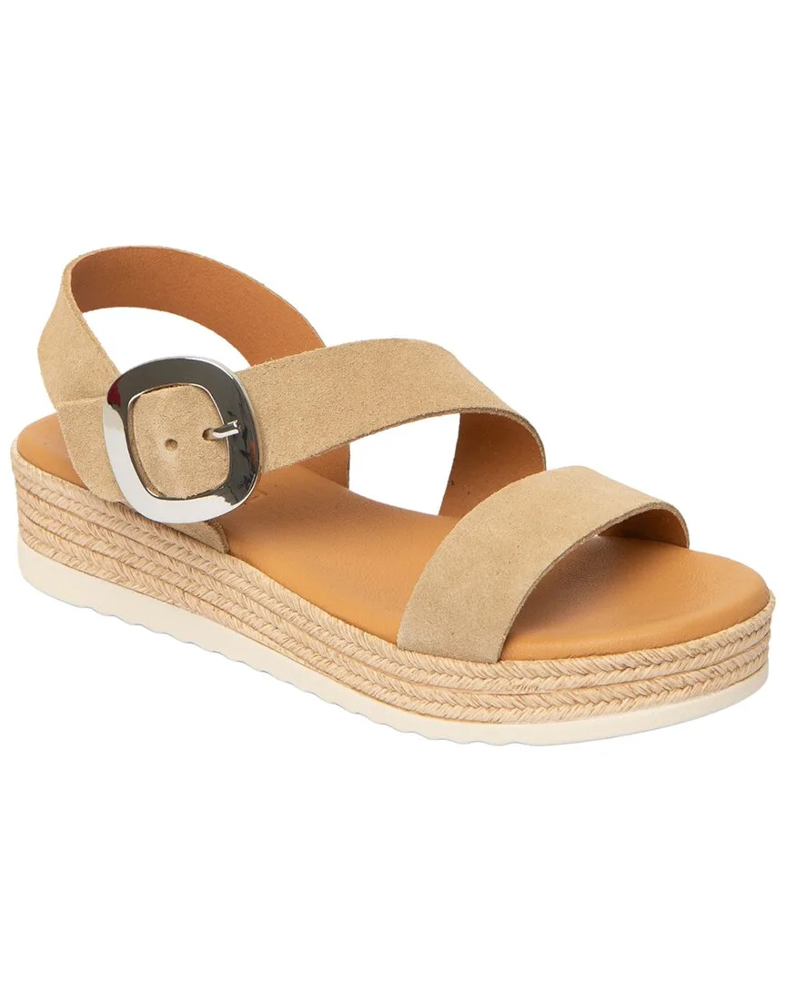 Liena Leather Espadrille by Menina Step