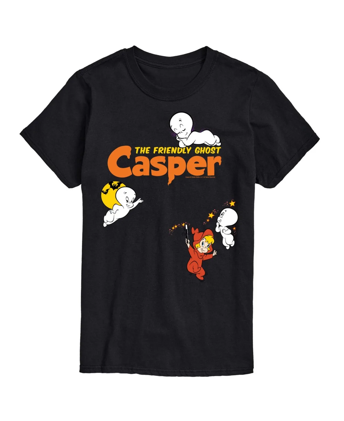 Casper the Friendly Ghost Graphic Crew Neck T-Shirt