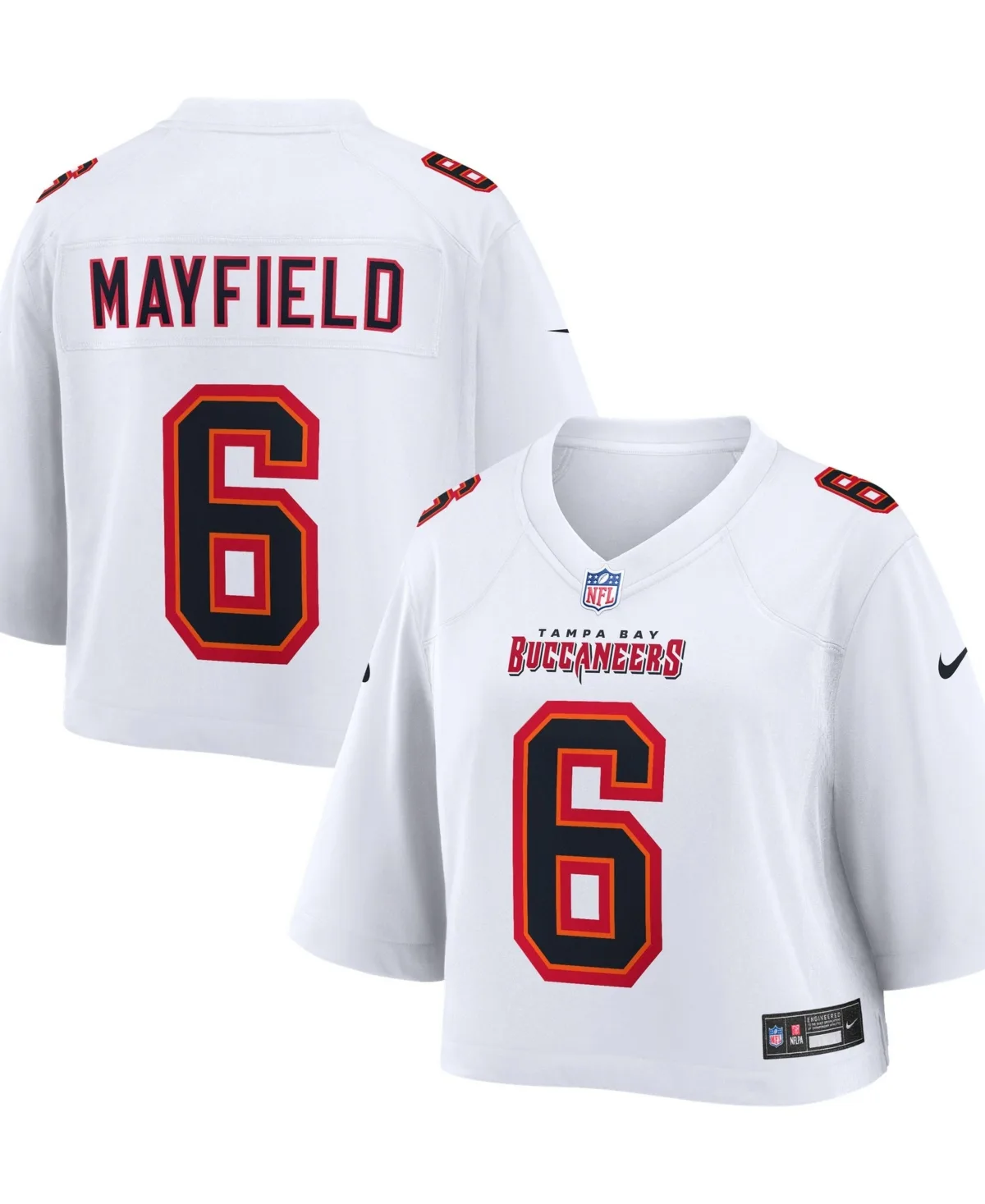 Baker Mayfield Tampa Bay Buccaneers Cropped Fashion Game Jersey by Nike