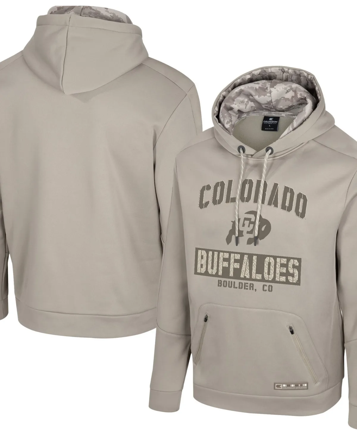 Colorado Buffaloes Operation Hat Trick Battalion Hoodie Sweatshirt by Colosseum