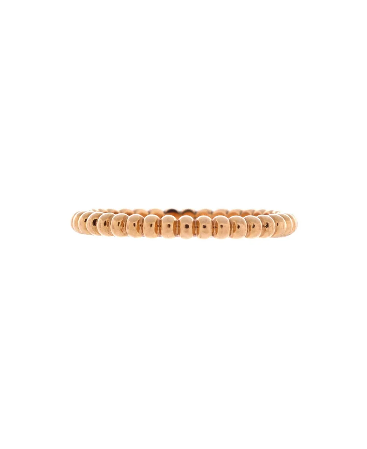 Van Cleef and Arpels Perlee Ring - 18k Rose Gold by Pre Owned Van Cleef & Arpels
