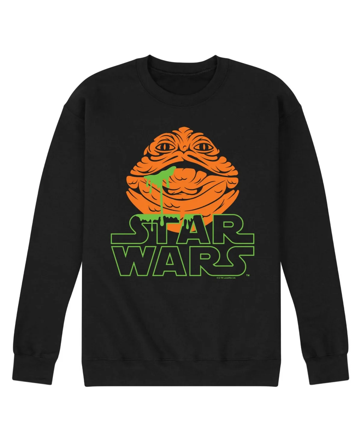 Jabba the Hutt Long-Sleeve Fleece Sweatshirt by Airwaves