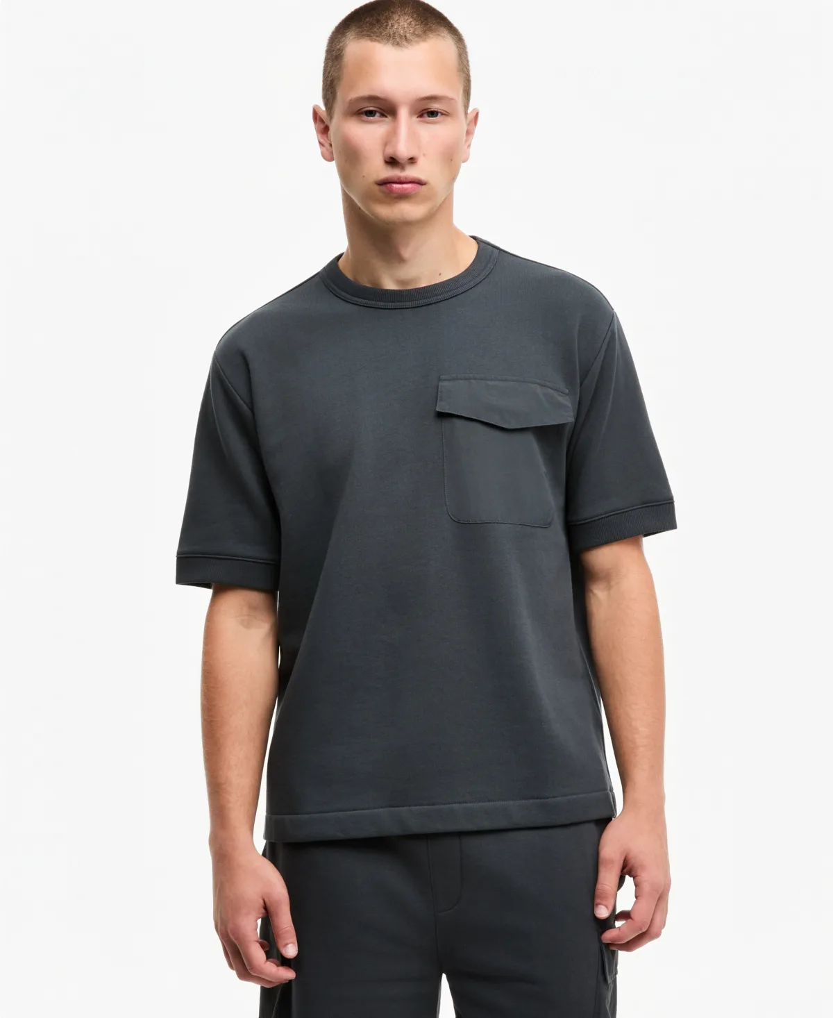 Relaxed-Fit Flap Pocket T-Shirt by Mode of One