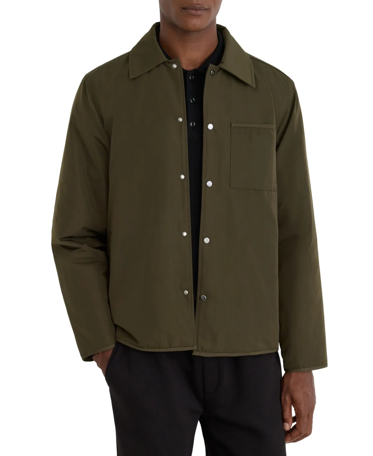 Long Sleeve Classic-Fit Overshirt by Reiss