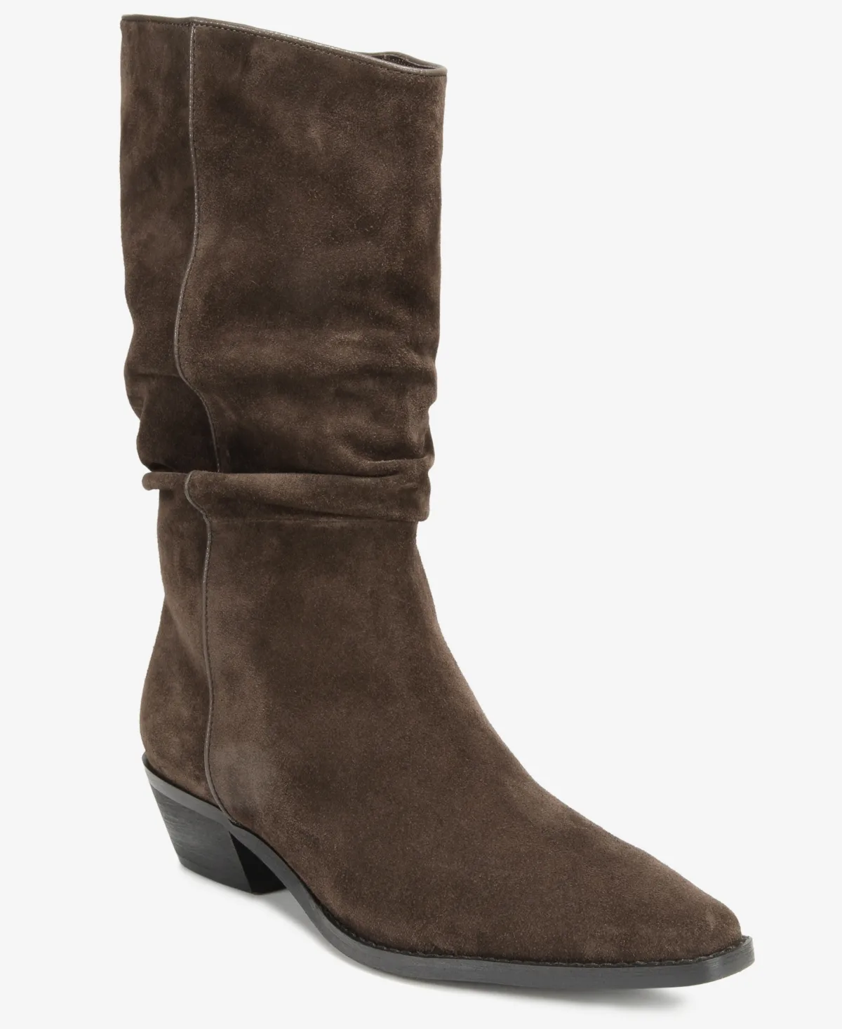 B by Black Suede Studio Cass Western Slouch Boots by B by Black Suede Studio