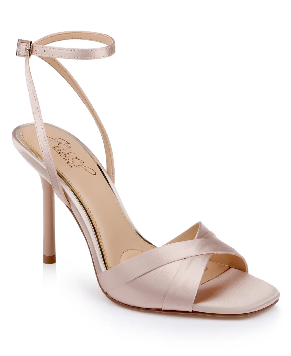 Jewel Badgley Mischka Parisa Square Toe Dress Sandals by Badgley Mischka