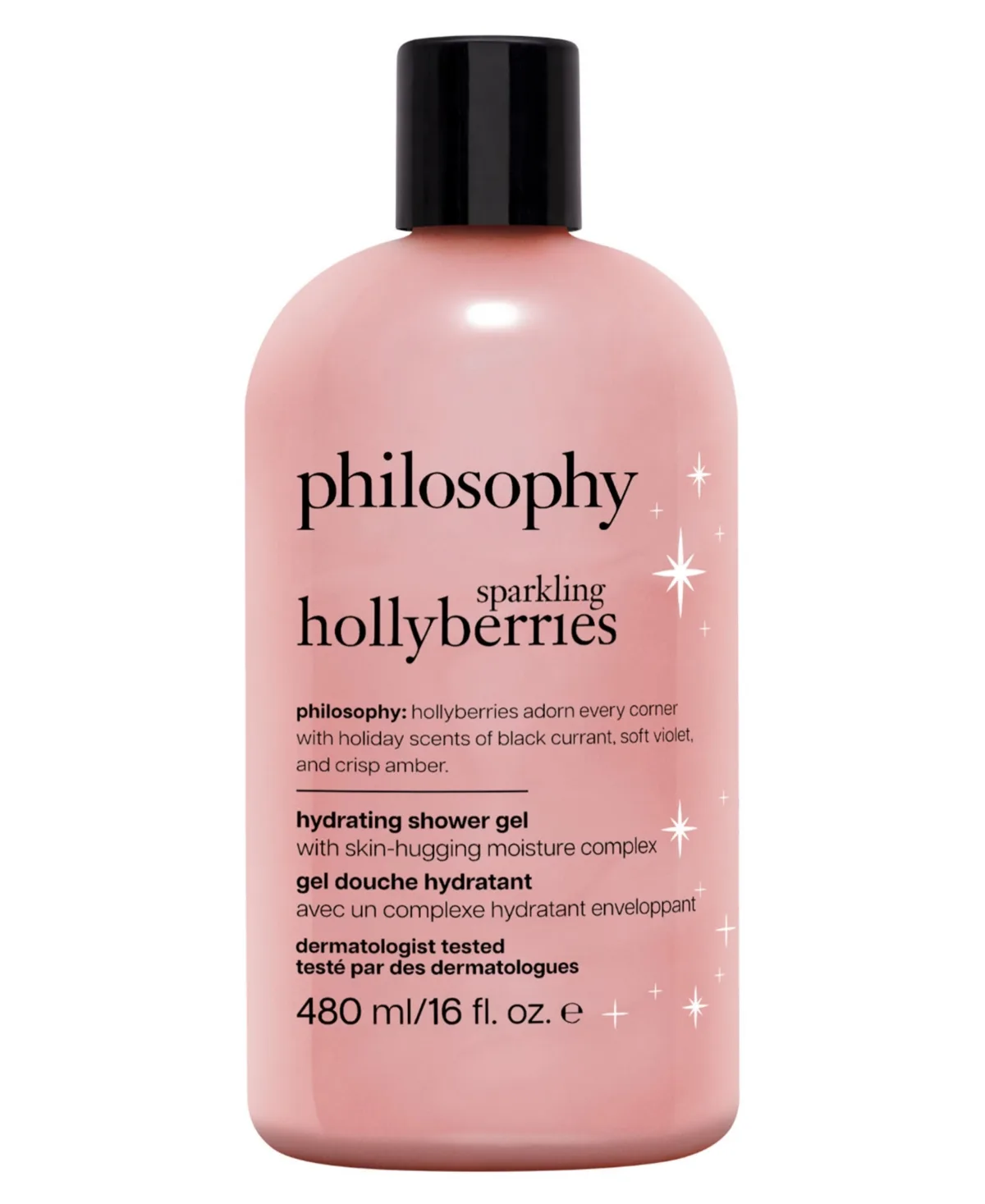 Philosophy Sparkling Hollyberries Hydrating Shower Gel 16 oz by Philosophy