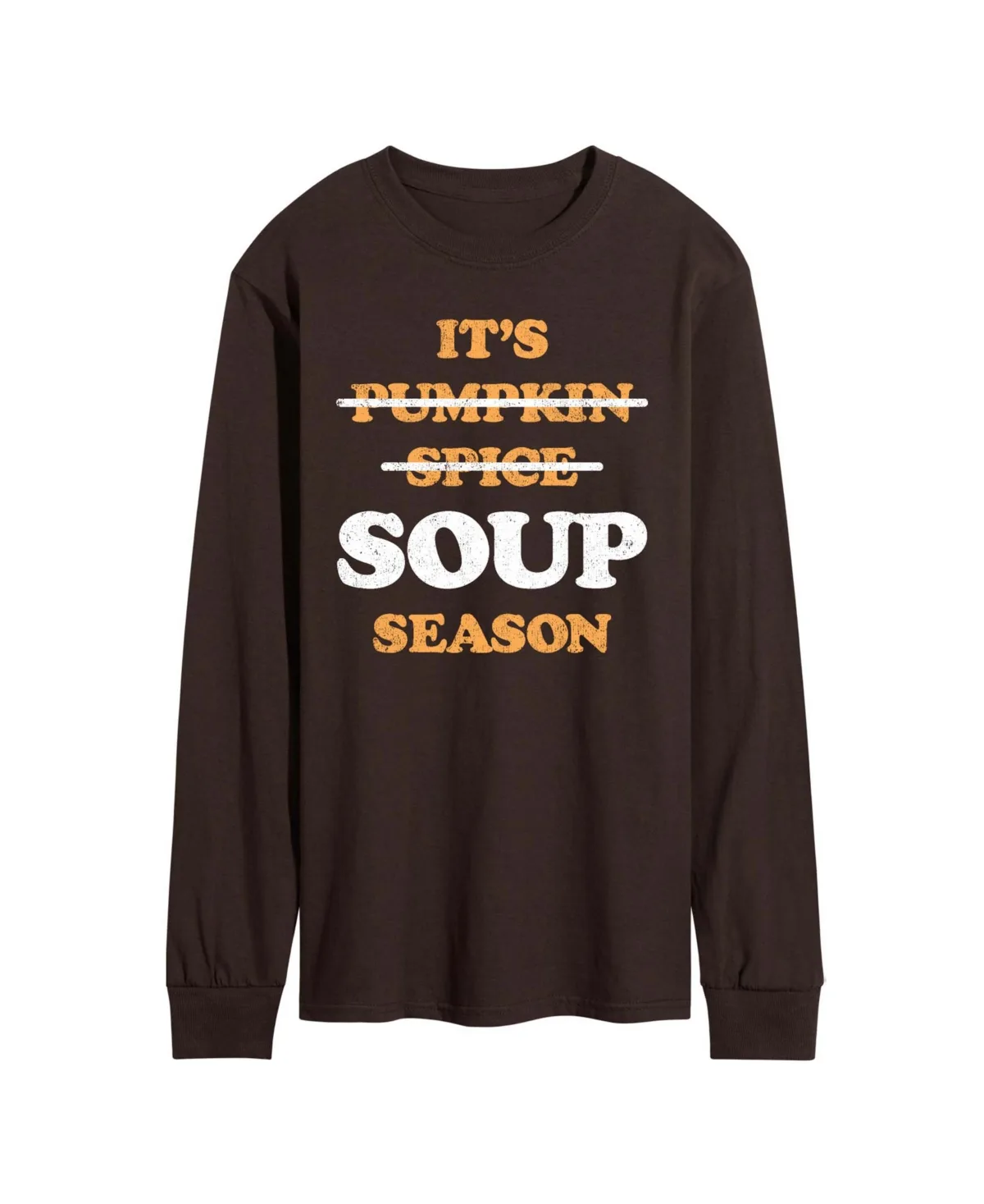 Airwaves Soup Season Fall Long Sleeve Graphic Print T-Shirt