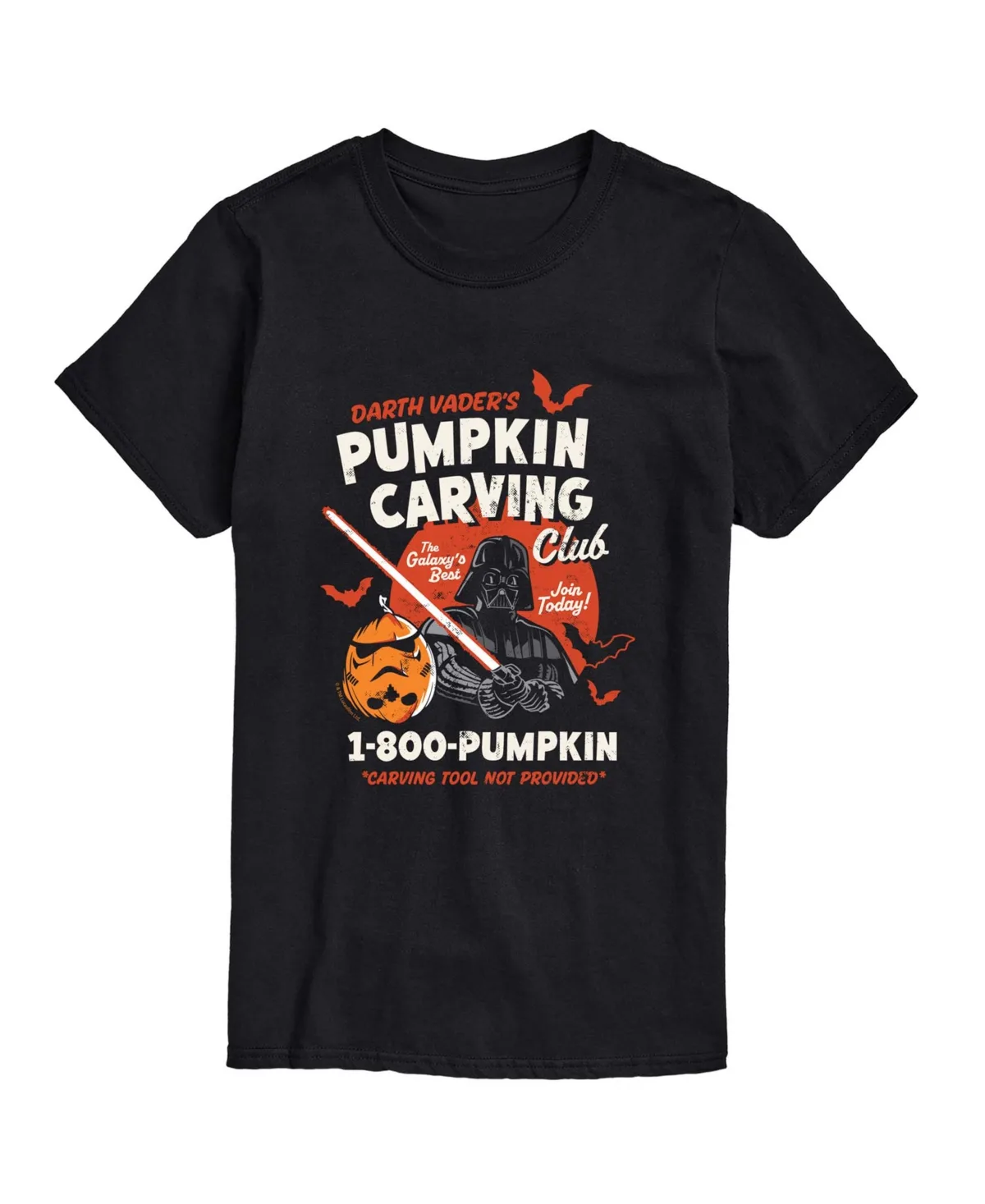 Airwaves Darth Vader Pumpkin Carving Club Halloween T-Shirt by Airwaves
